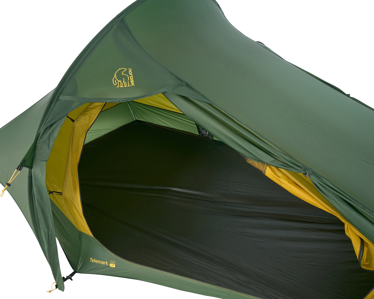 Telemark 2.2 LW (2.0) Tent - Black Forest Green 1/2 person.