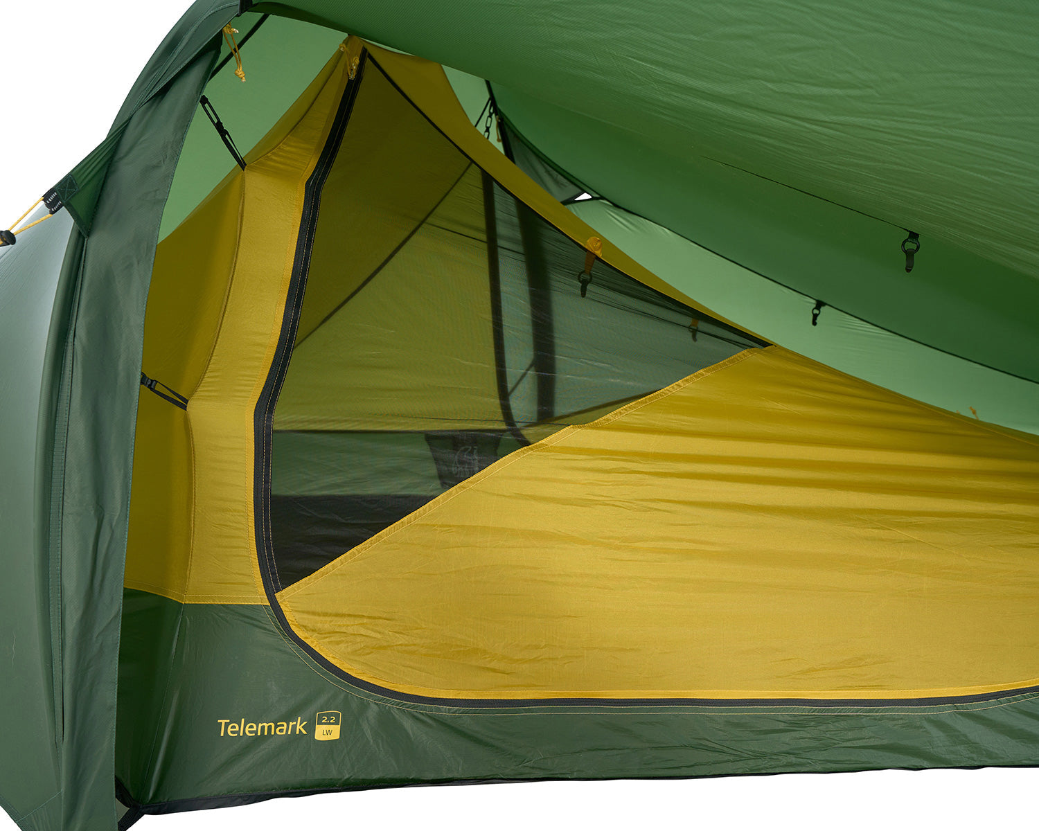 Telemark 2.2 LW (2.0) Tent - Black Forest Green 1/2 person.