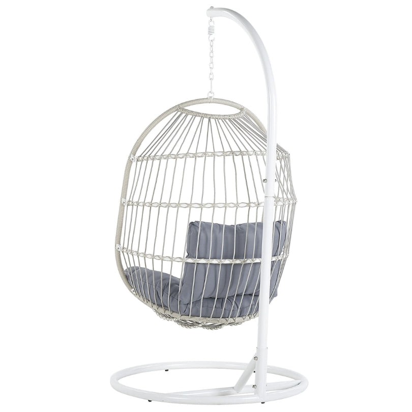 Classic Hammock with Stand – Bright white (light-diffusing)