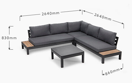Bristol Corner Lounge Set – British-Inspired Comfort