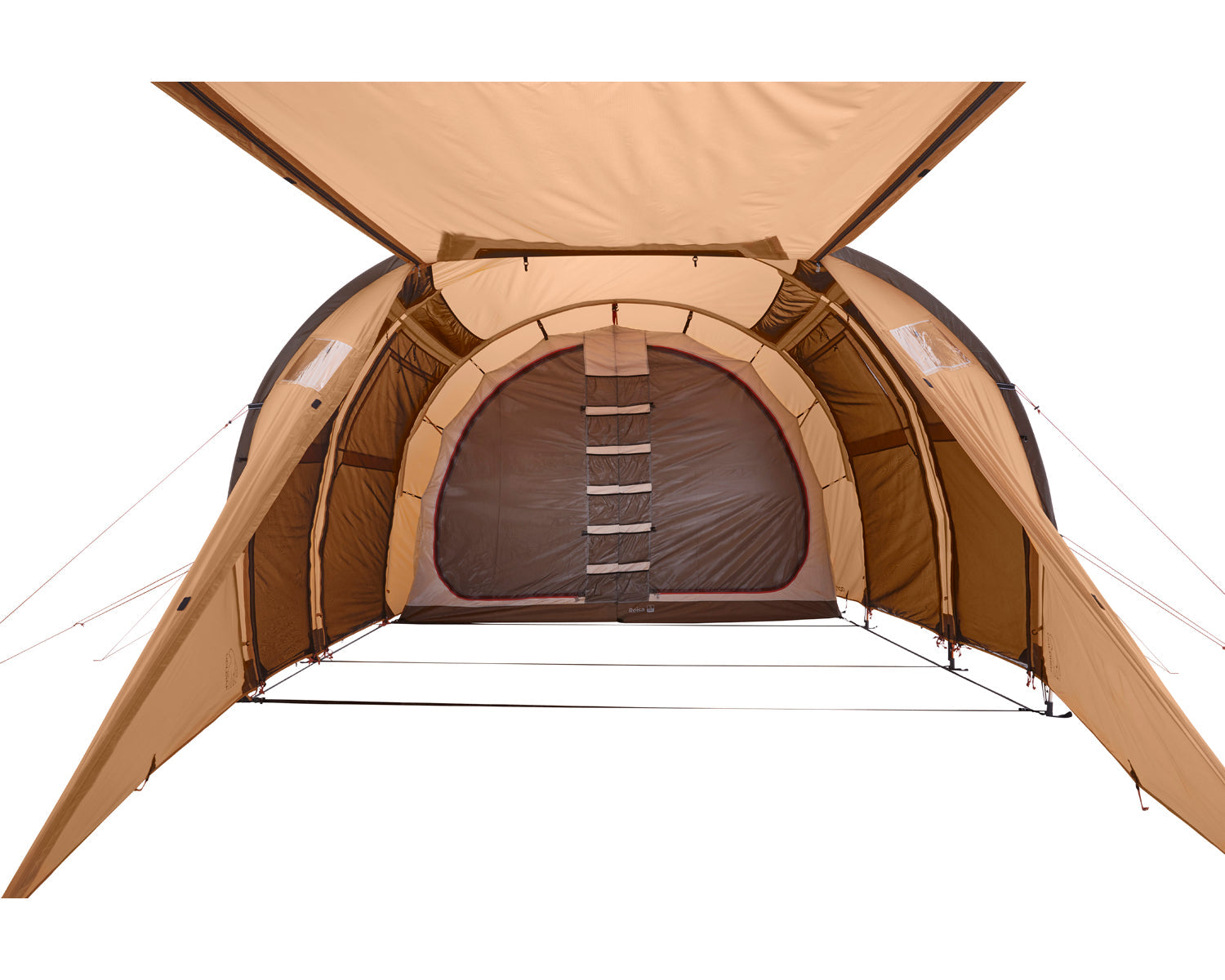 Reisa 6 PU Tent - Cashew Brown - 6 person.