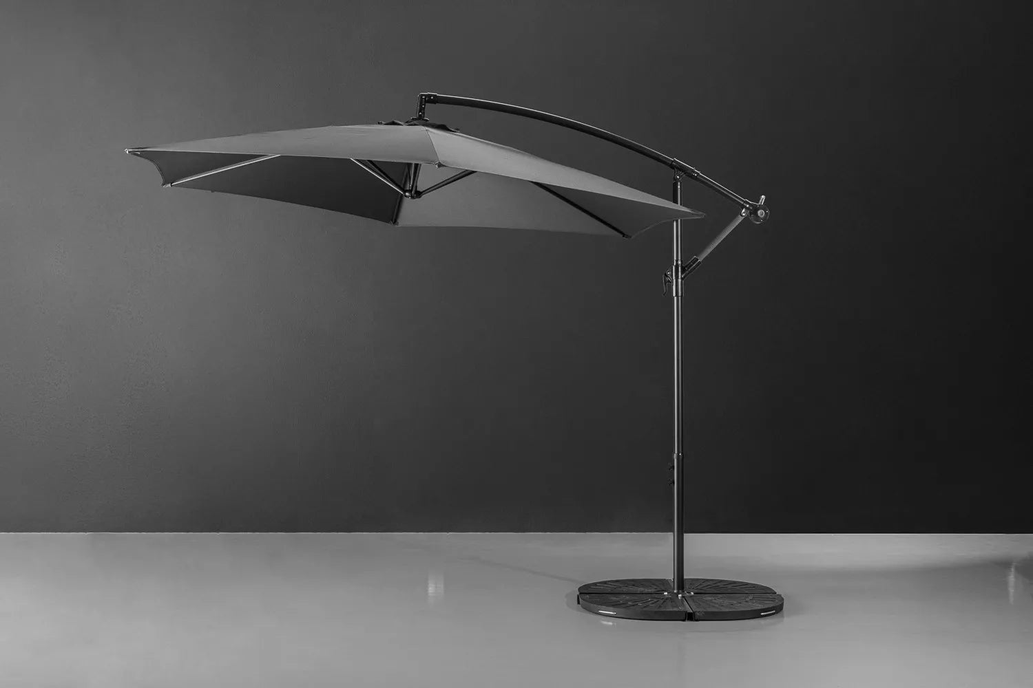 Miami Cantilever Umbrella (Grey) – Modern Shade Solution