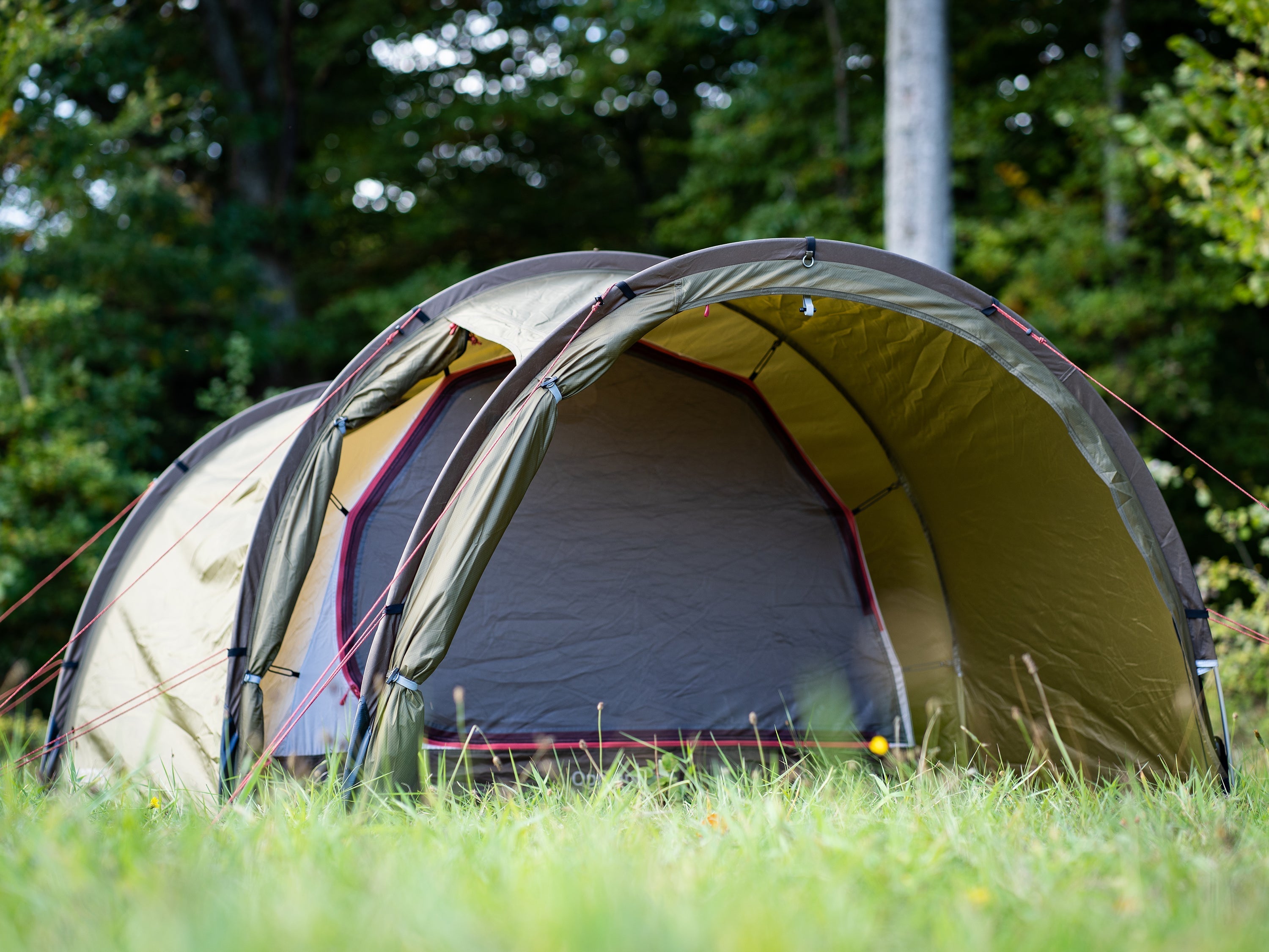 Oppland 4 PU Tent - Dark Olive 4 person.