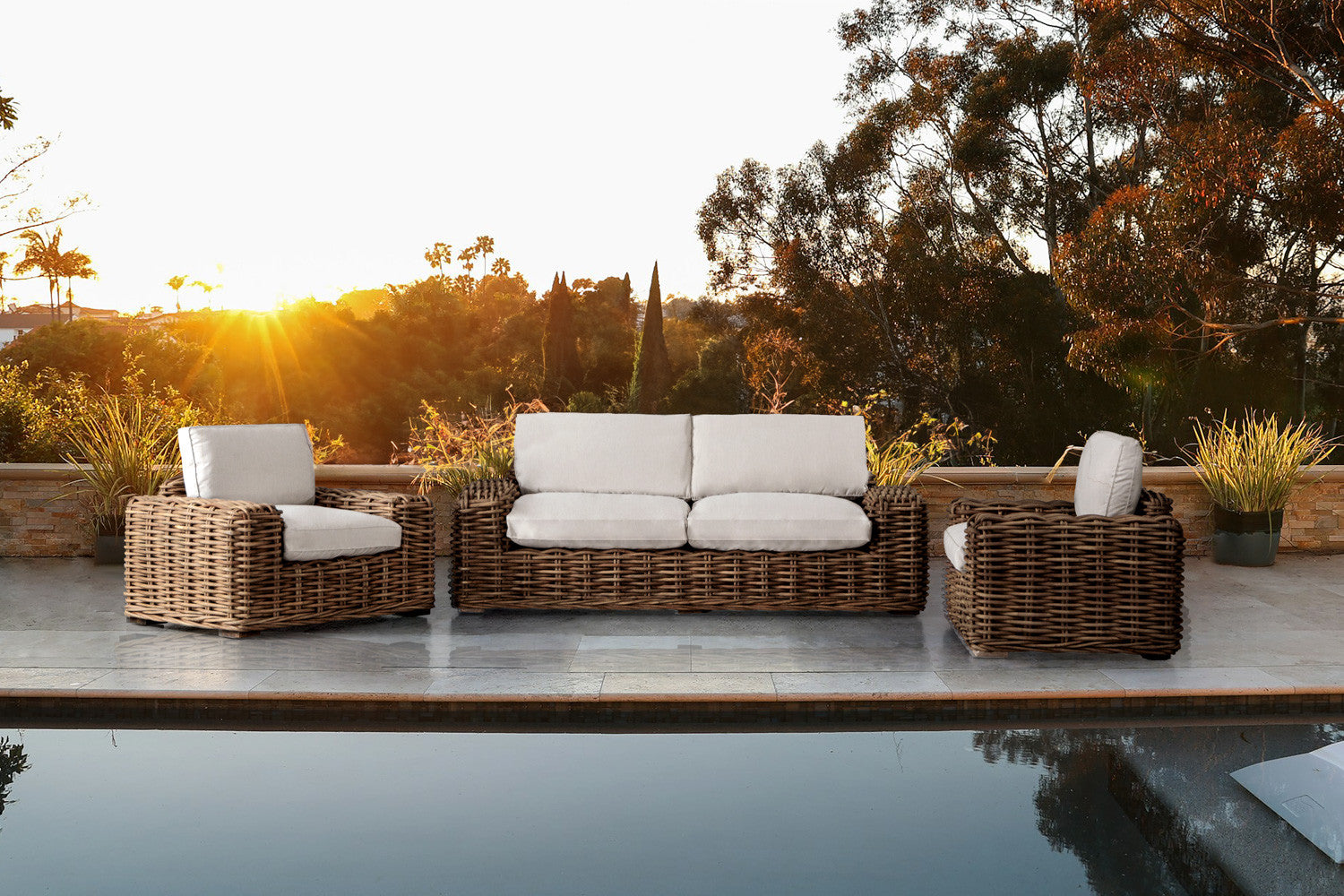 Panama Lounge Set – Tropical Minimalism