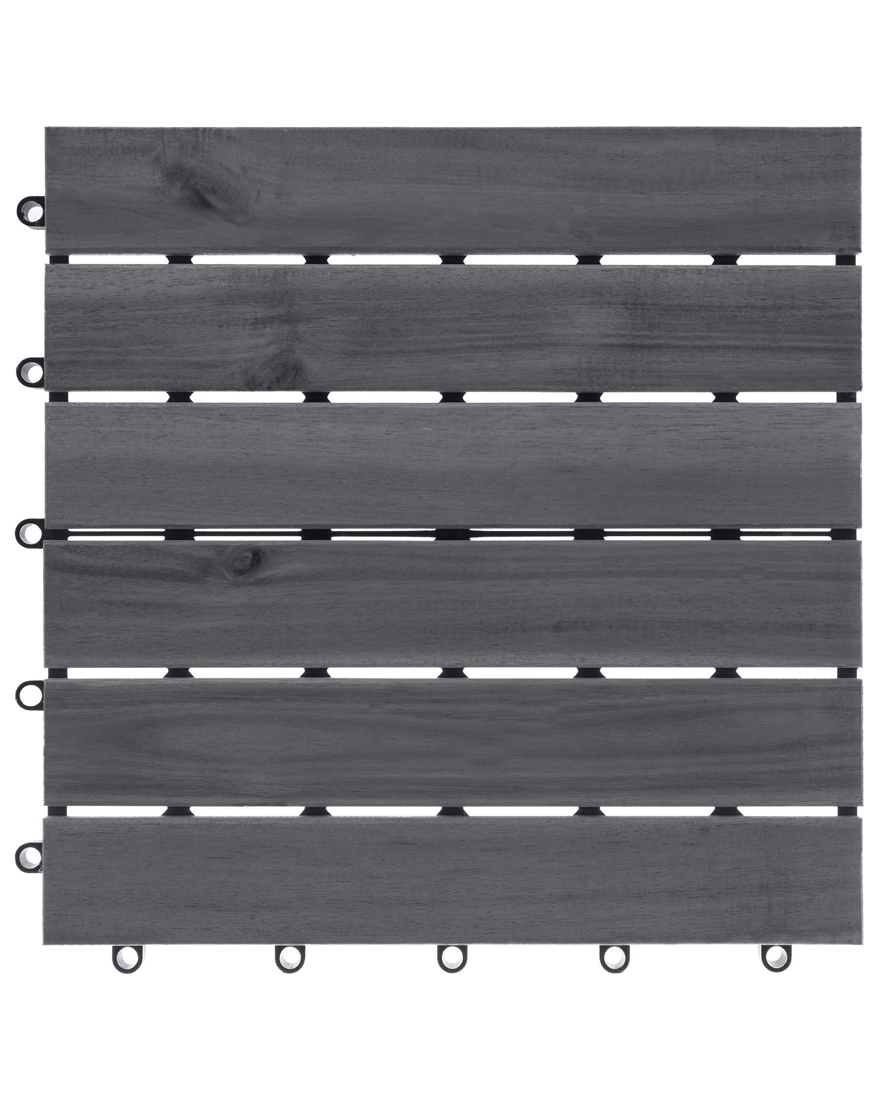 Wooden Click-In Patio Tiles – Certified Acacia Wood