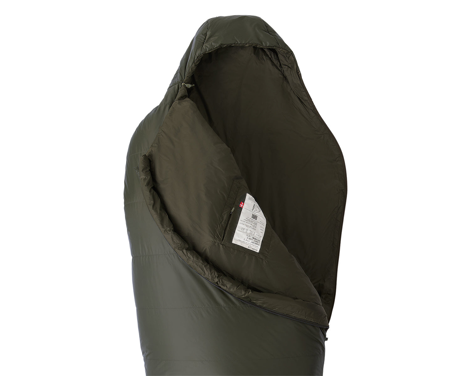 Knuth +10° Mummy Sleeping Bag – Forest Green
