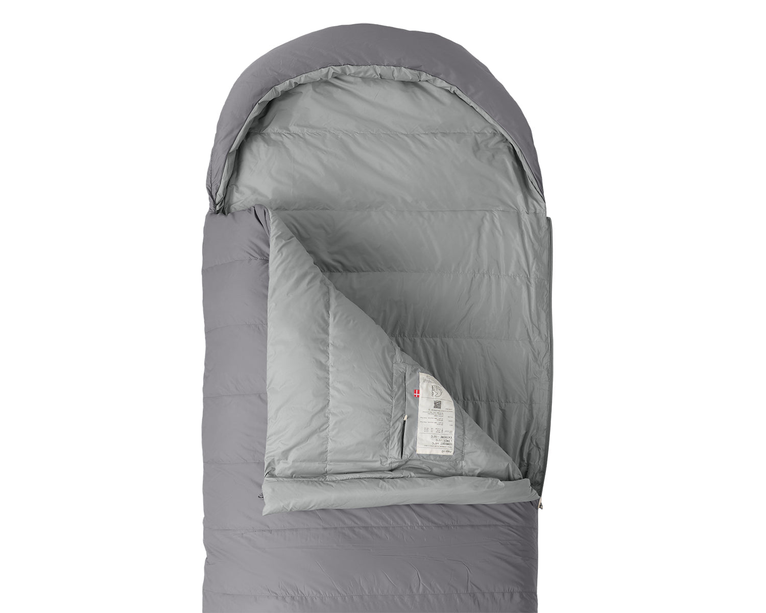 Freja ±0° Quilt Sleeping Bag – Silver Grey Filigree
