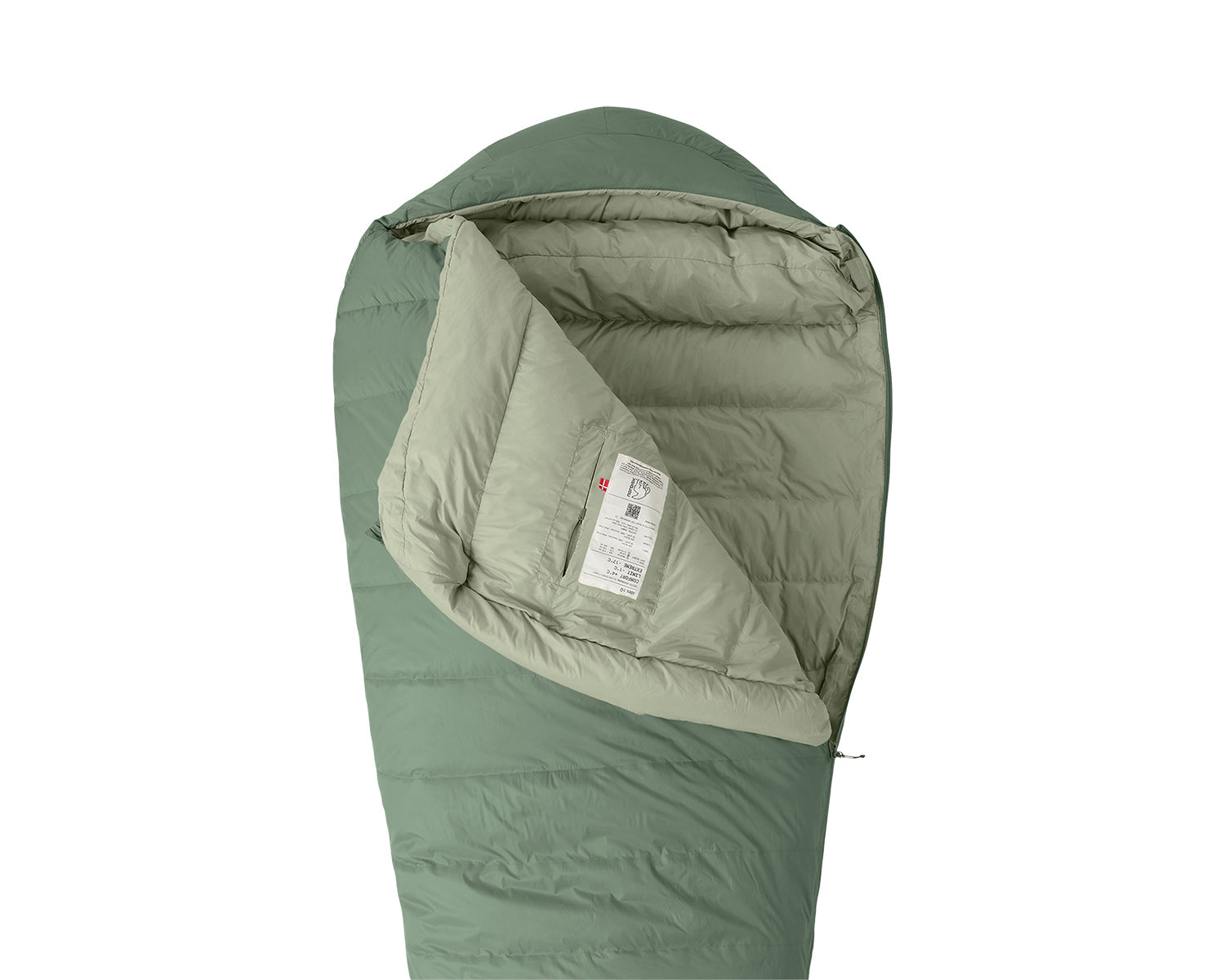 Ides ±0° Mummy Sleeping Bag – Hedge Green