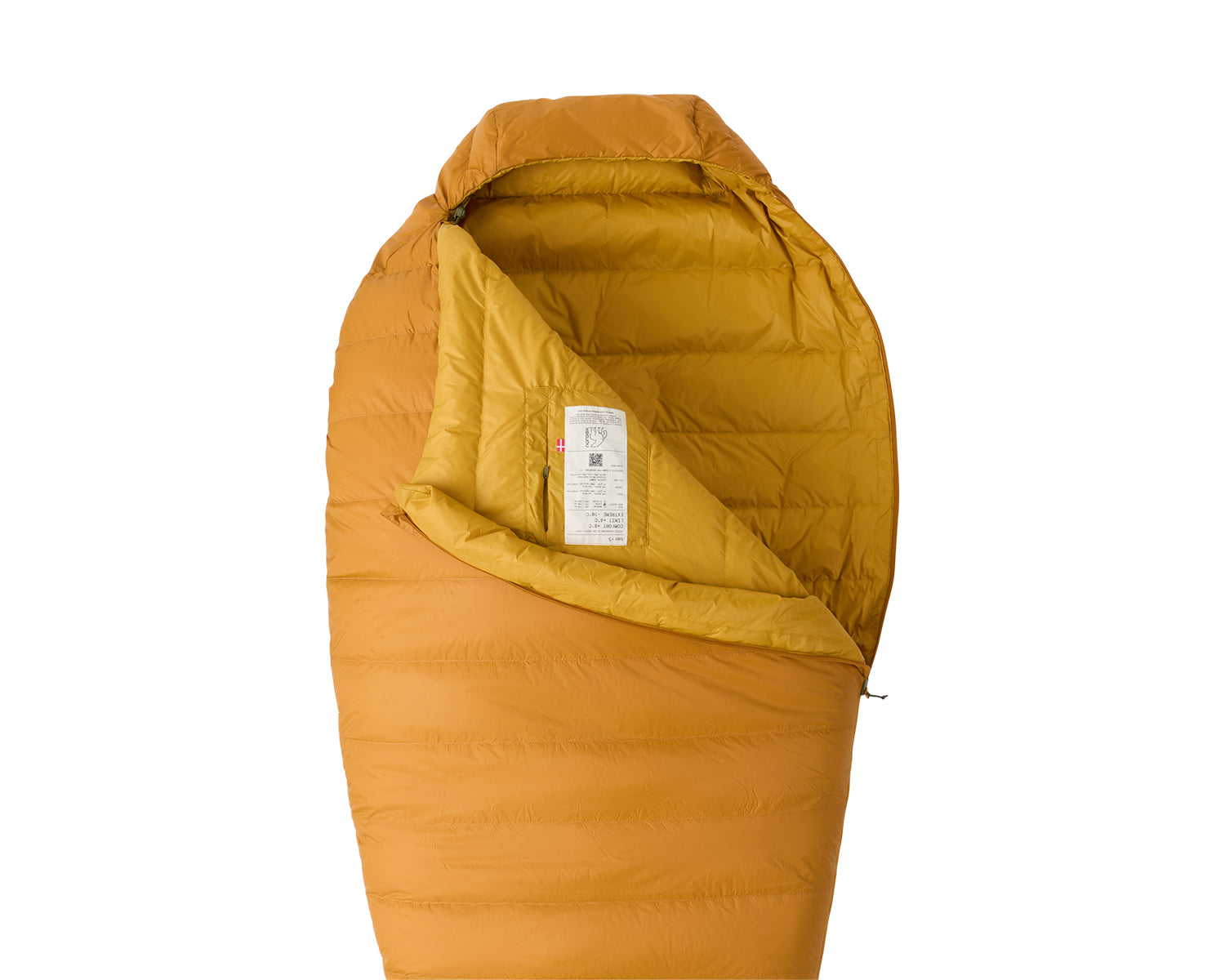 Iver +5° Mummy Sleeping Bag – Sea Buckthorn Brown