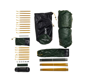 Oppland 2 LW (2.0) Tent - Black Forest Green - 1/2 person.