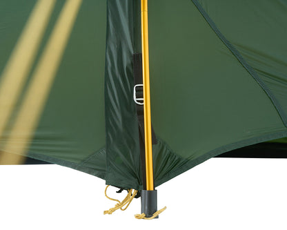 Telemark 2.2 LW (2.0) Tent - Black Forest Green 1/2 person.