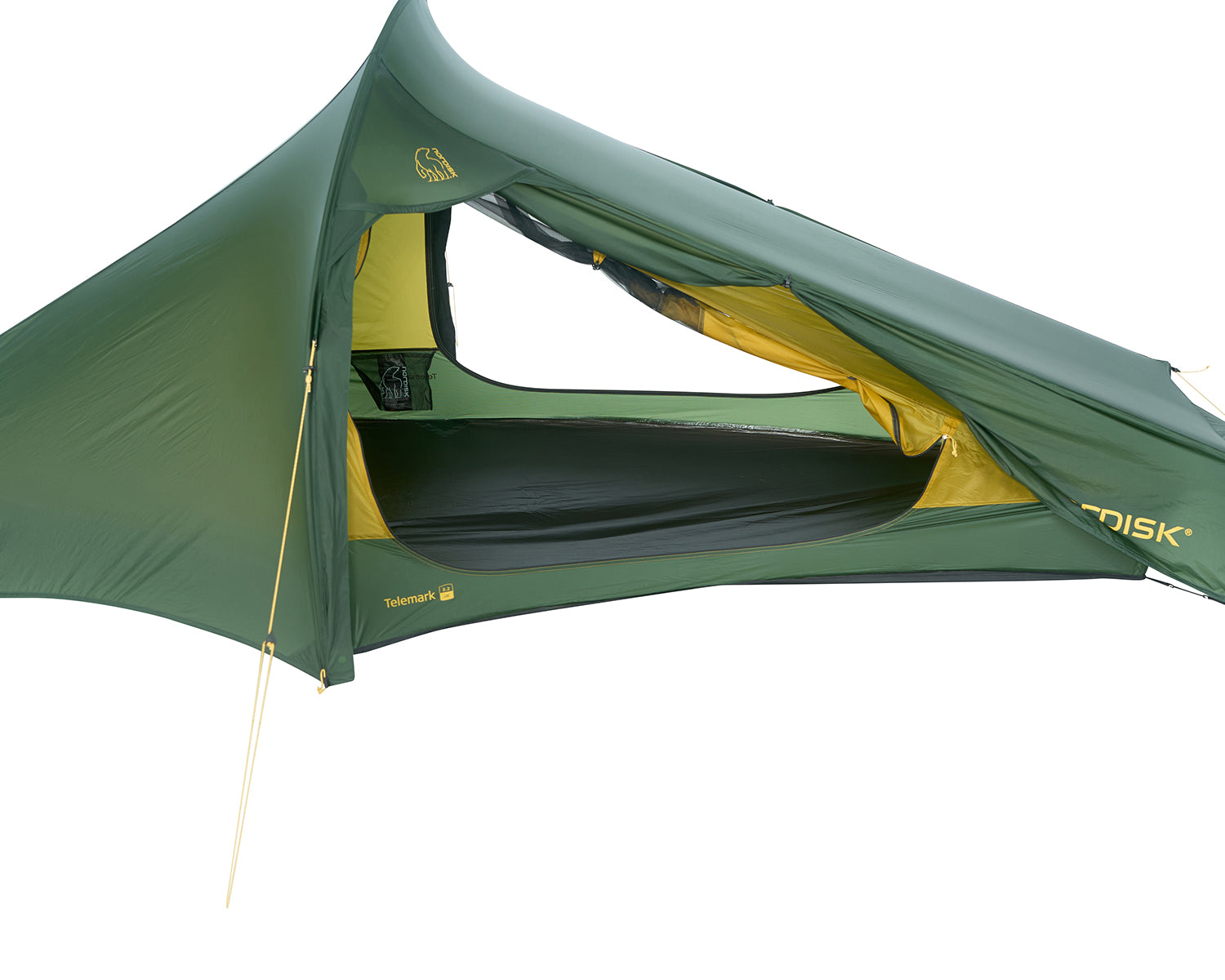 Telemark 2.2 LW (2.0) Tent - Black Forest Green 1/2 person.