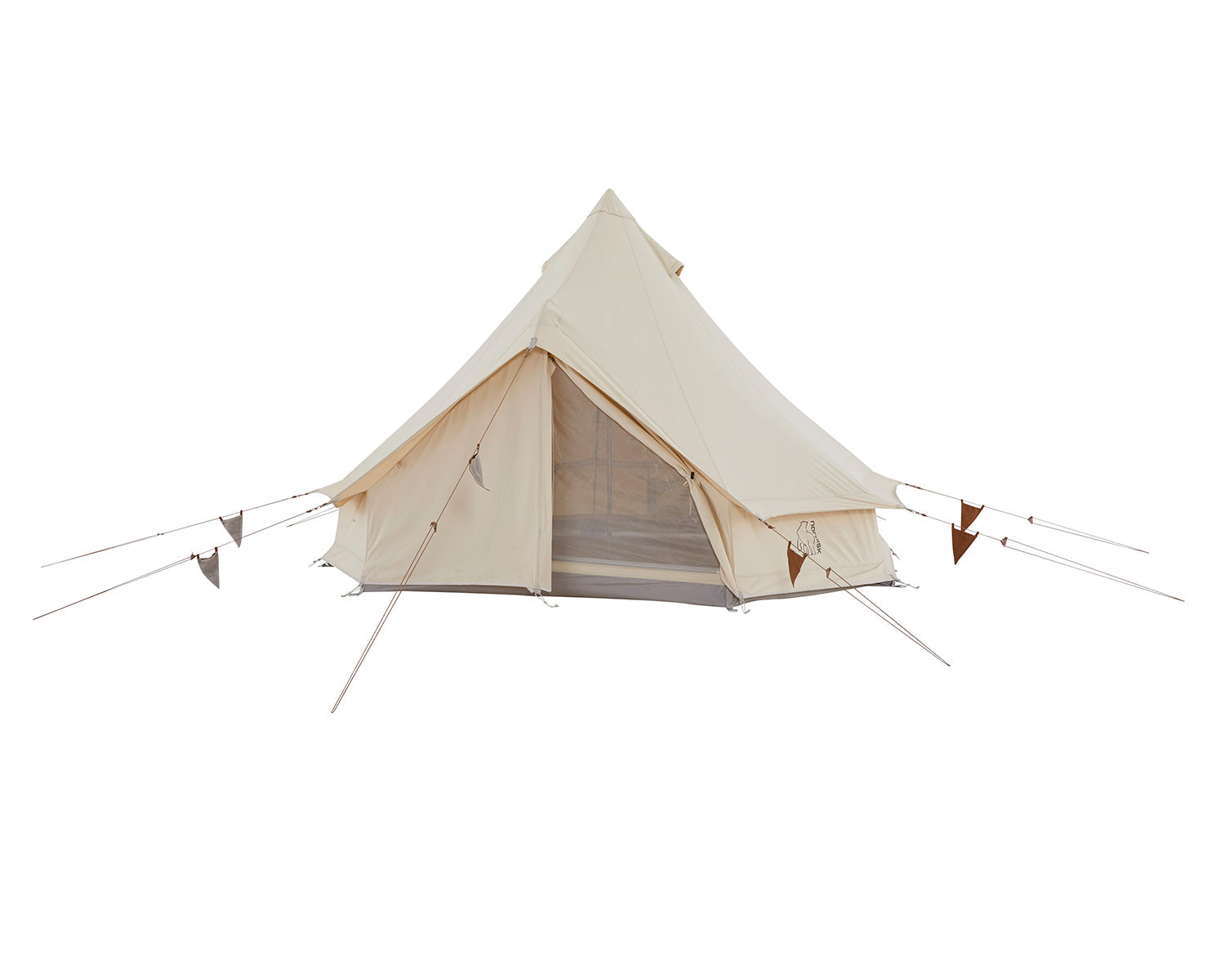 Asgard Tech Mini Tent Incl. Colour Pack - 2 person | Dachshund Chocolate