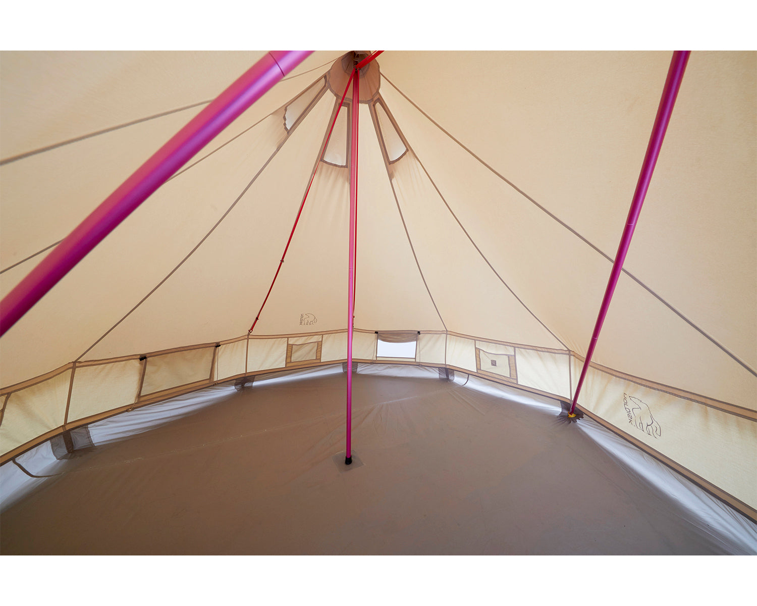 Asgard Tech Mini Tent Incl. Colour Pack - 2 person | Azalea Cherry Pink