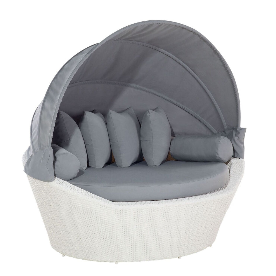 Santorini Daybed – Complete with cushions (elegant resort-style)