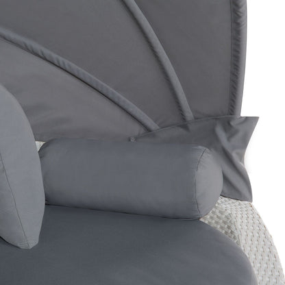 Santorini Daybed – Complete with cushions (elegant resort-style)