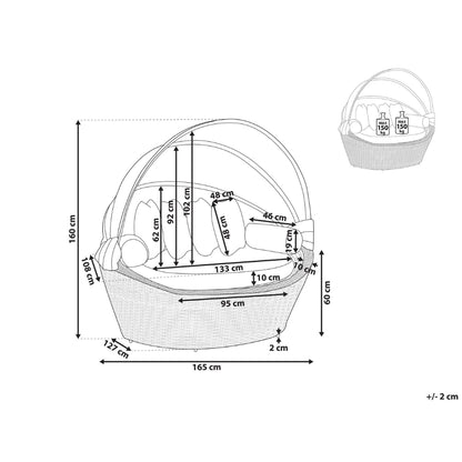 Santorini Daybed – Complete with cushions (elegant resort-style)