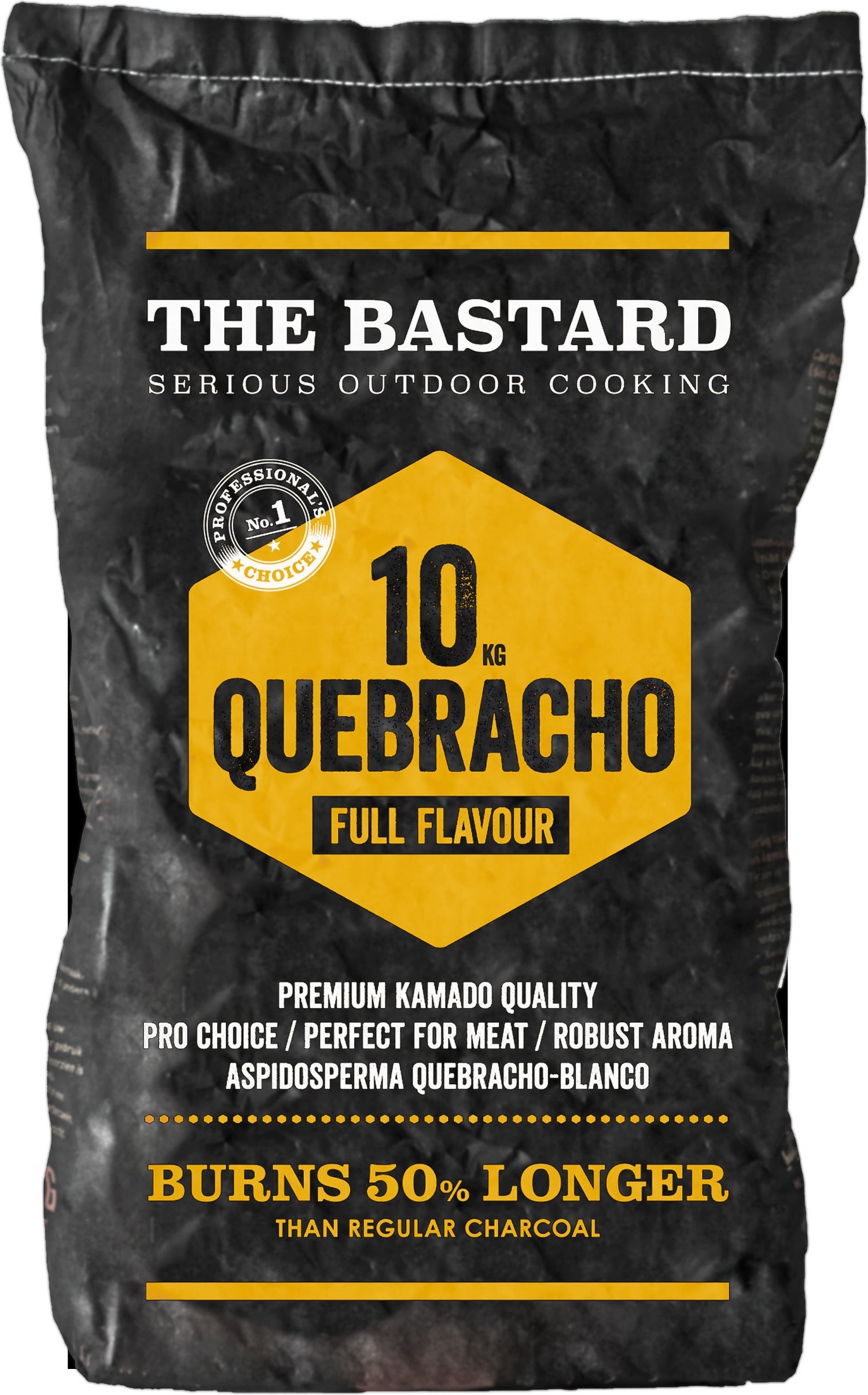 The Bastard Paraguay White Quebracho Charcoal – 10 kg