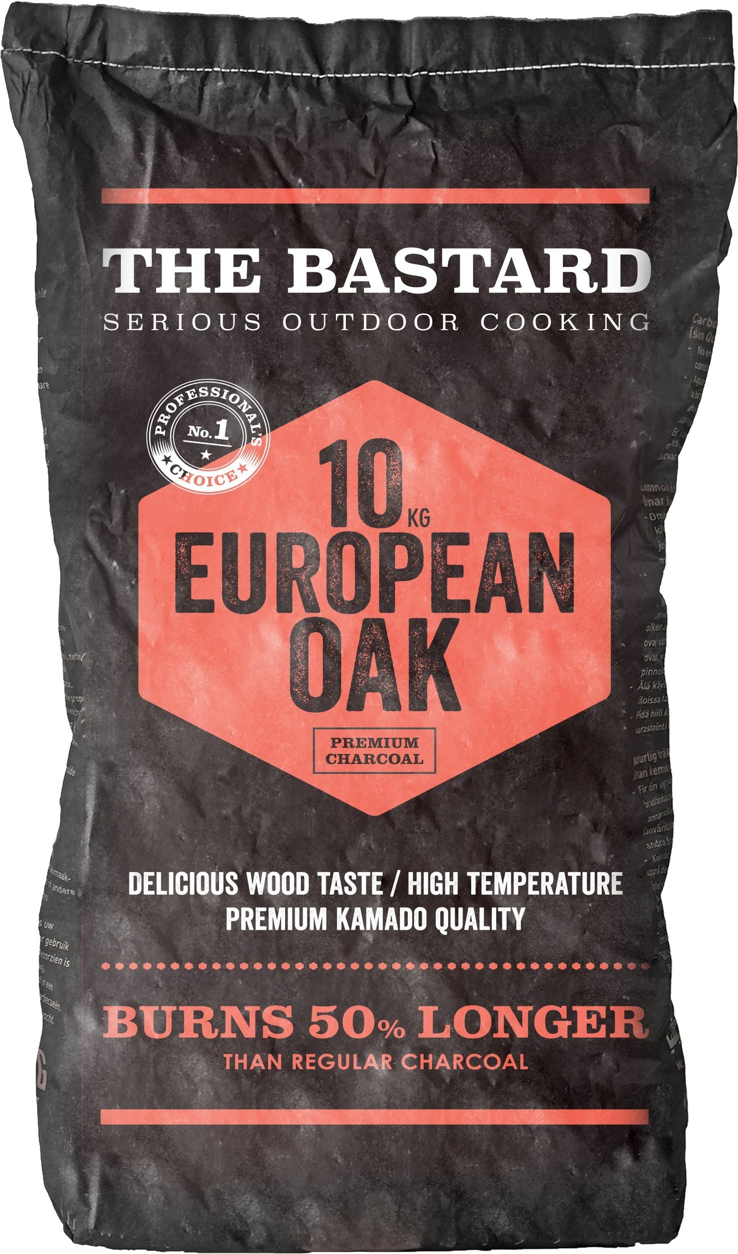 The Bastard European Oak Charcoal – 10 kg
