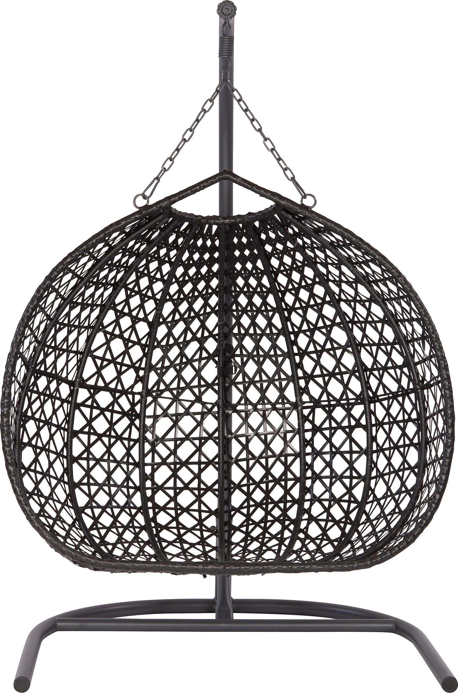 Adam 2-Person Hammock Stand – Matte black (contemporary)