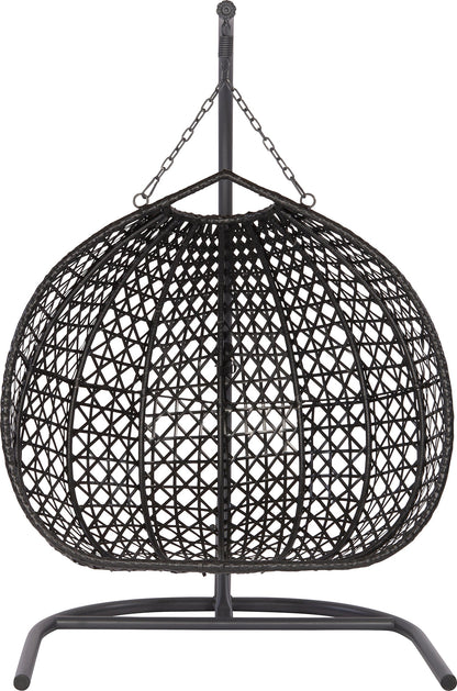 Adam 2-Person Hammock Stand – Matte black (contemporary)