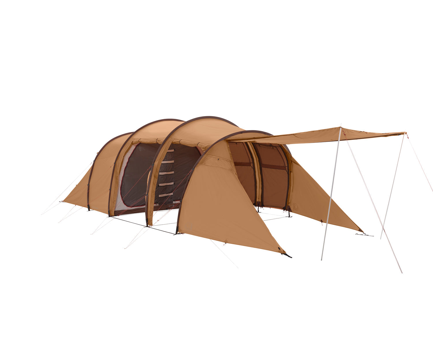 Reisa 6 PU Tent - Cashew Brown - 6 person.