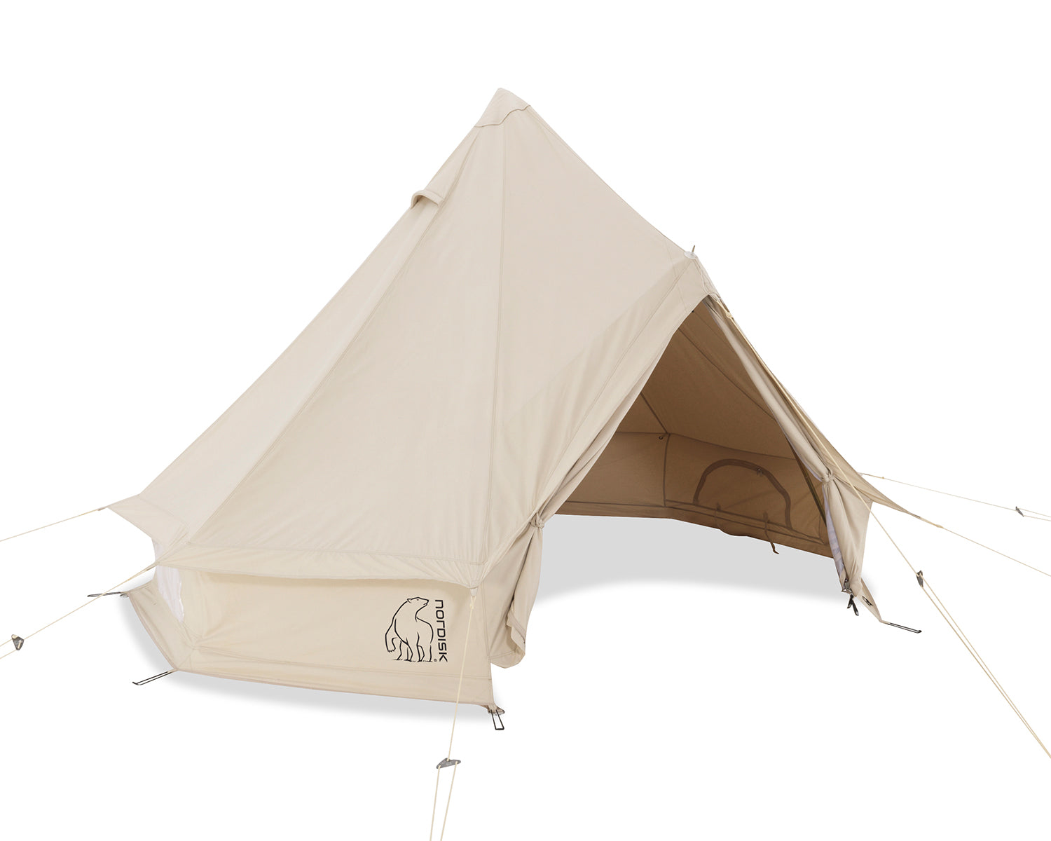 Asgard 12.6 Glamping Tent - 12.6 m² | 6 person | Natural