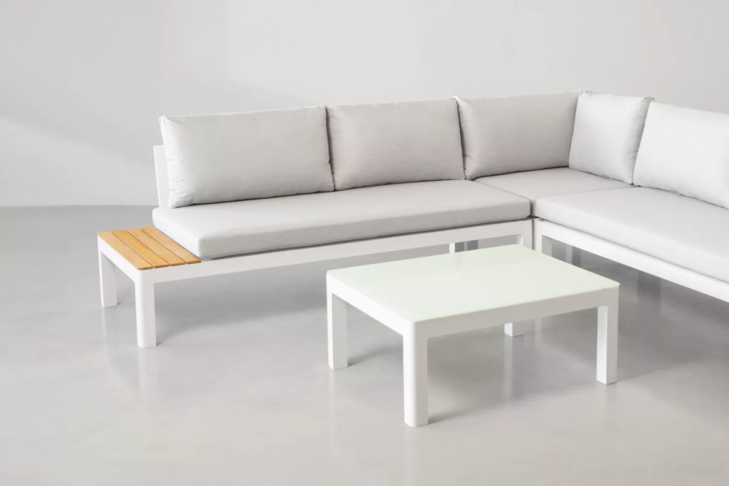 Bristol Corner Lounge Set (Stone) – Earthy Neutral Tones