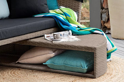 Burma Patio Daybed (Stone) – Resort-Style Relaxation