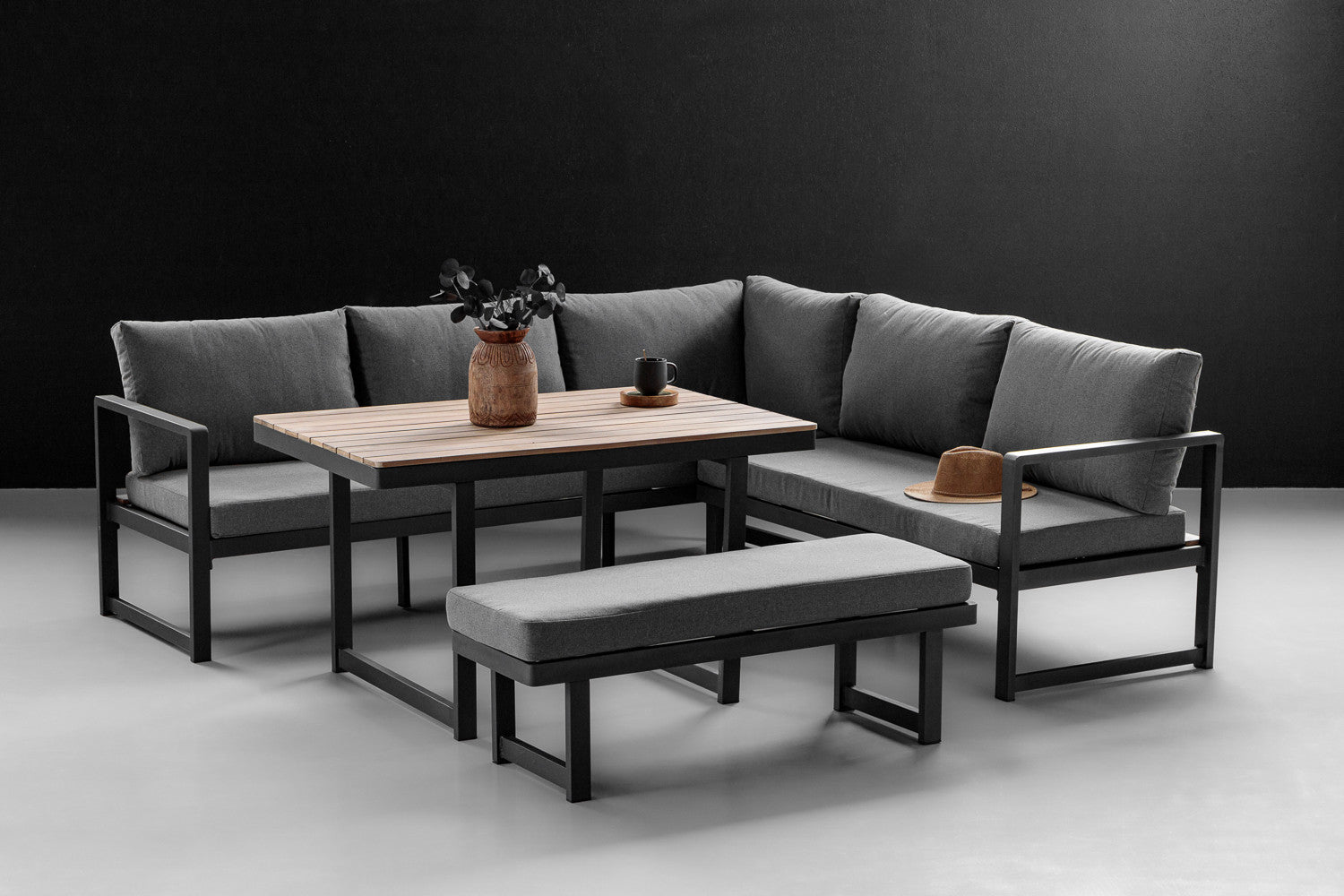 Moscow Corner Lounge Set – Modular Outdoor Seating