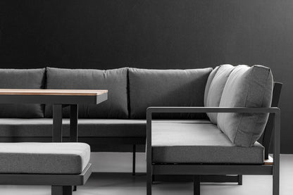 Moscow Corner Lounge Set – Modular Outdoor Seating