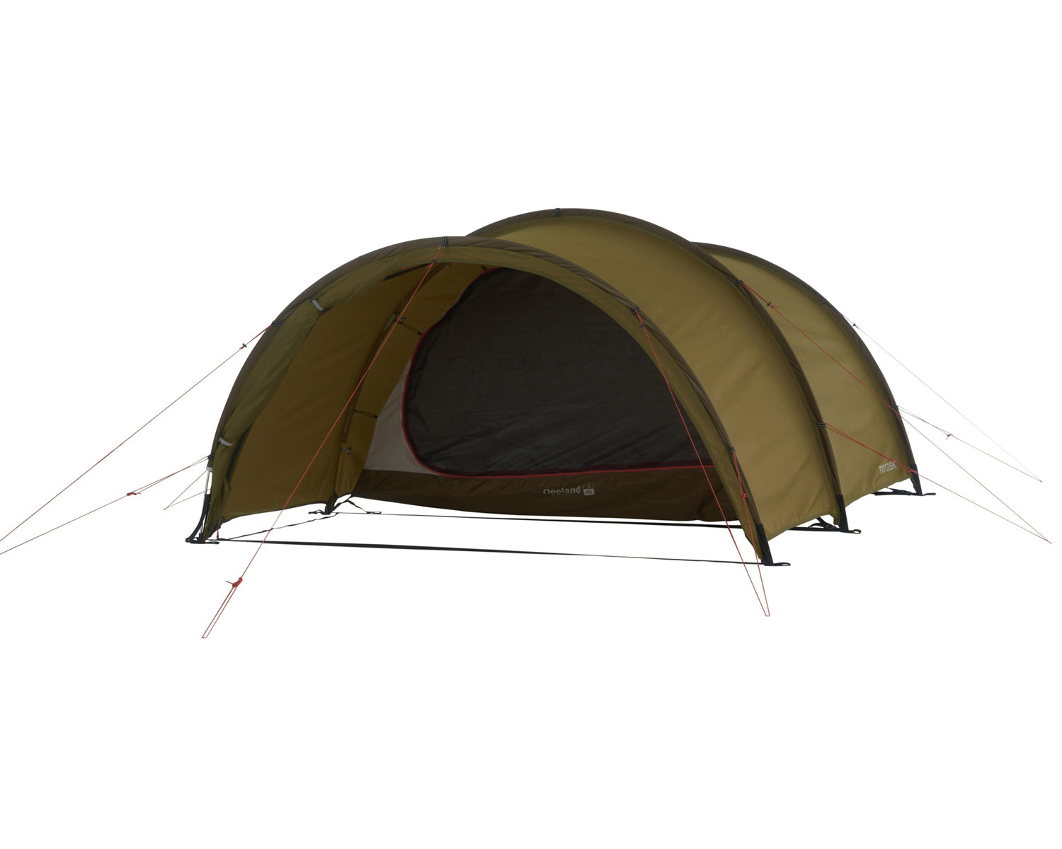 Oppland 3 PU (3.0) Tent - Dark Olive - 3 person.