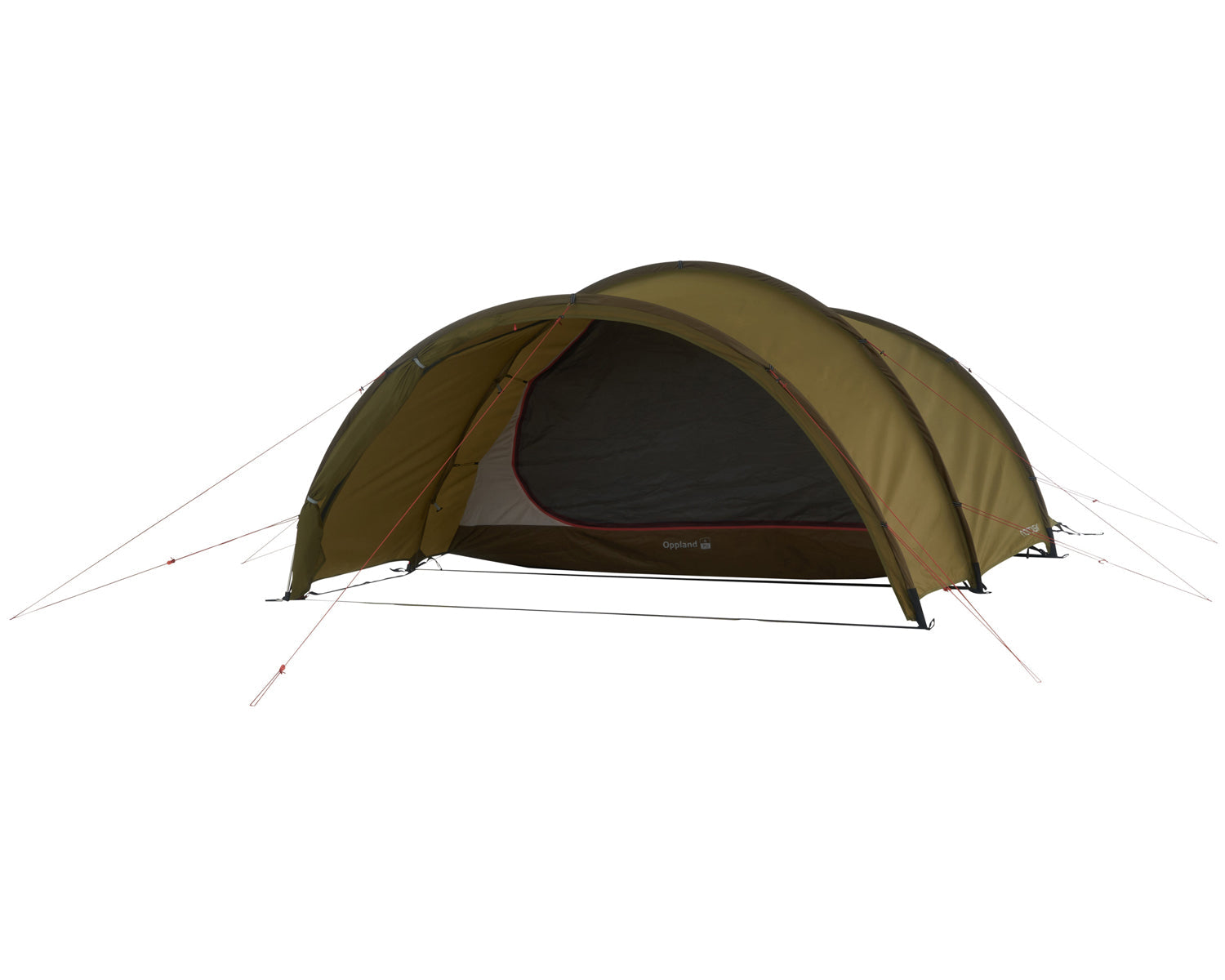 Oppland 4 PU Tent - Dark Olive 4 person.