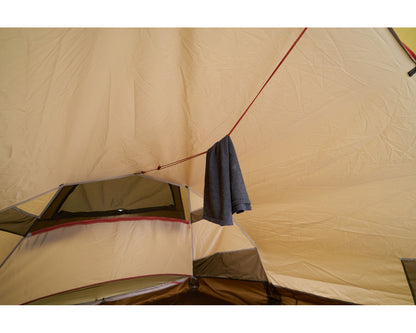 Oppland 4 PU Tent - Dark Olive 4 person.