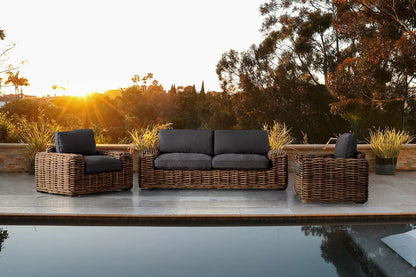 Panama Lounge Set (Slate) – Monochromatic Sophistication