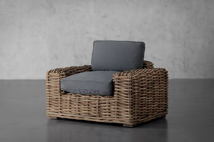 Panama Lounge Set (Slate) – Monochromatic Sophistication