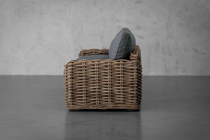 Panama Lounge Set (Slate) – Monochromatic Sophistication