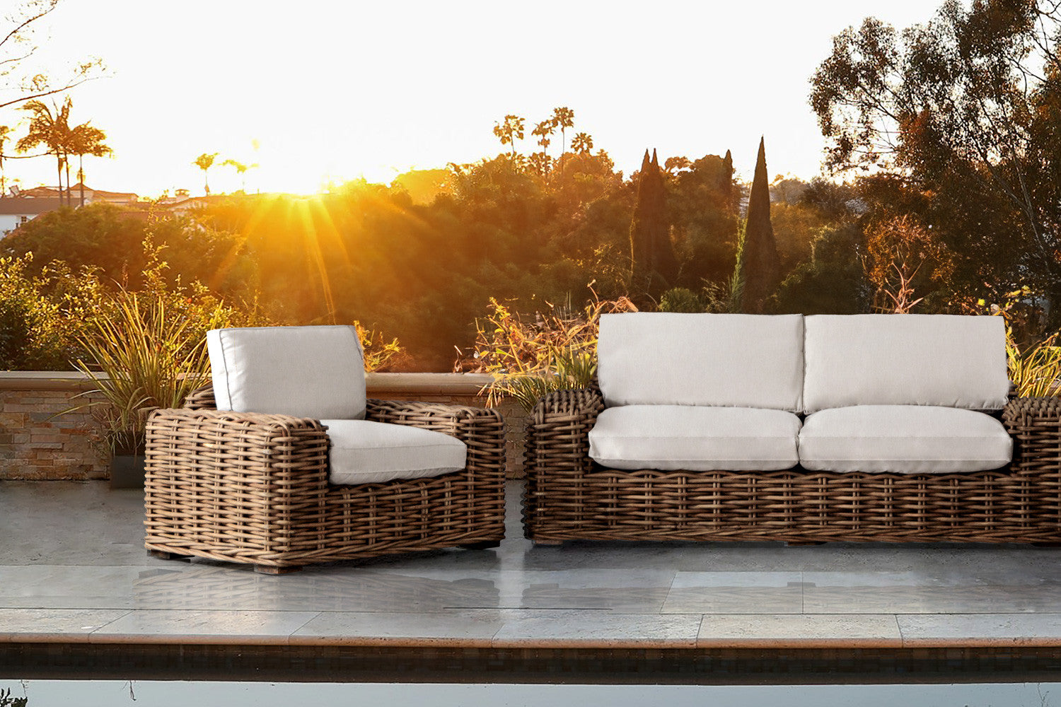 Panama Lounge Set – Tropical Minimalism