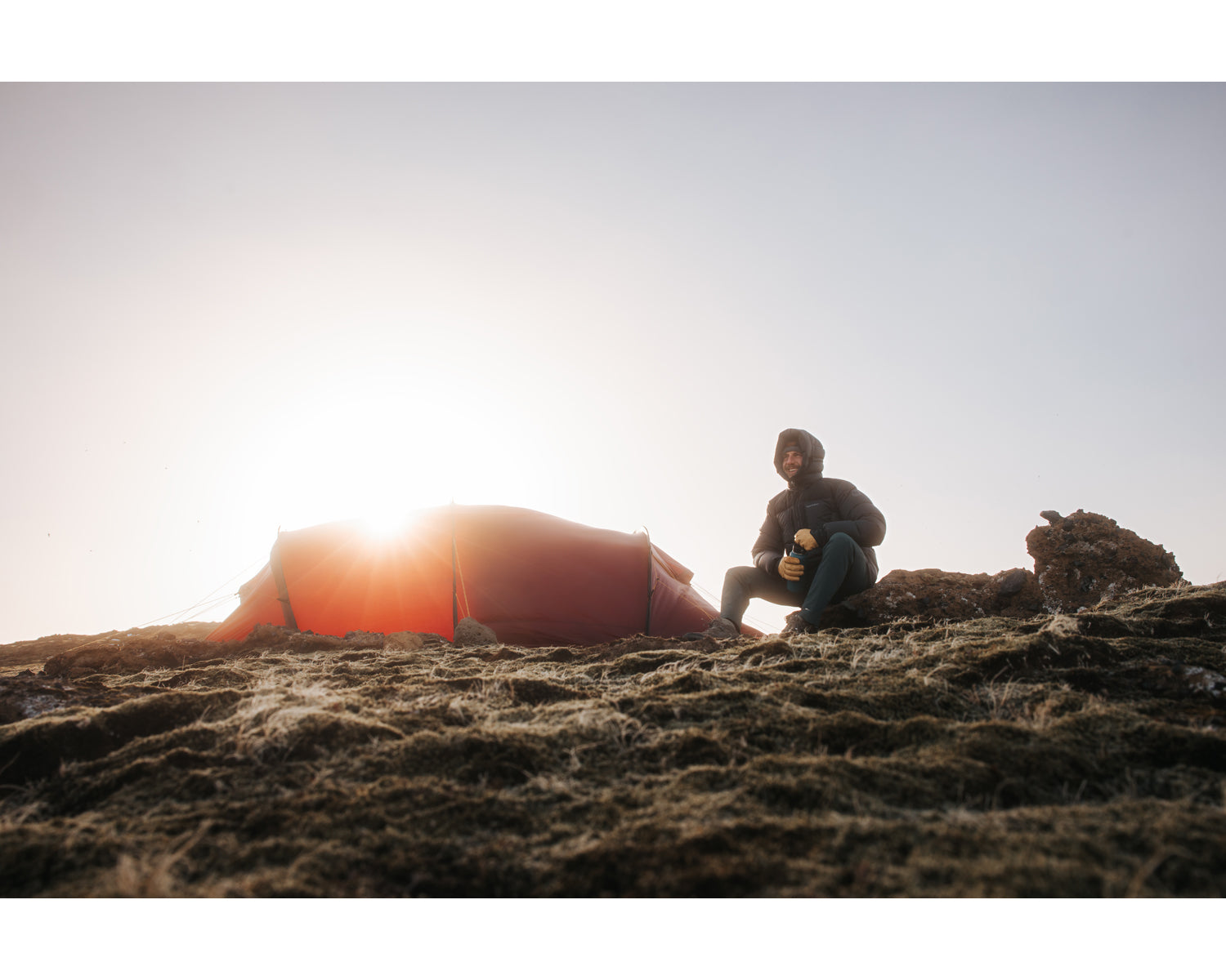 Seiland 3 SP tent - Burnt Red - 3/4 person.