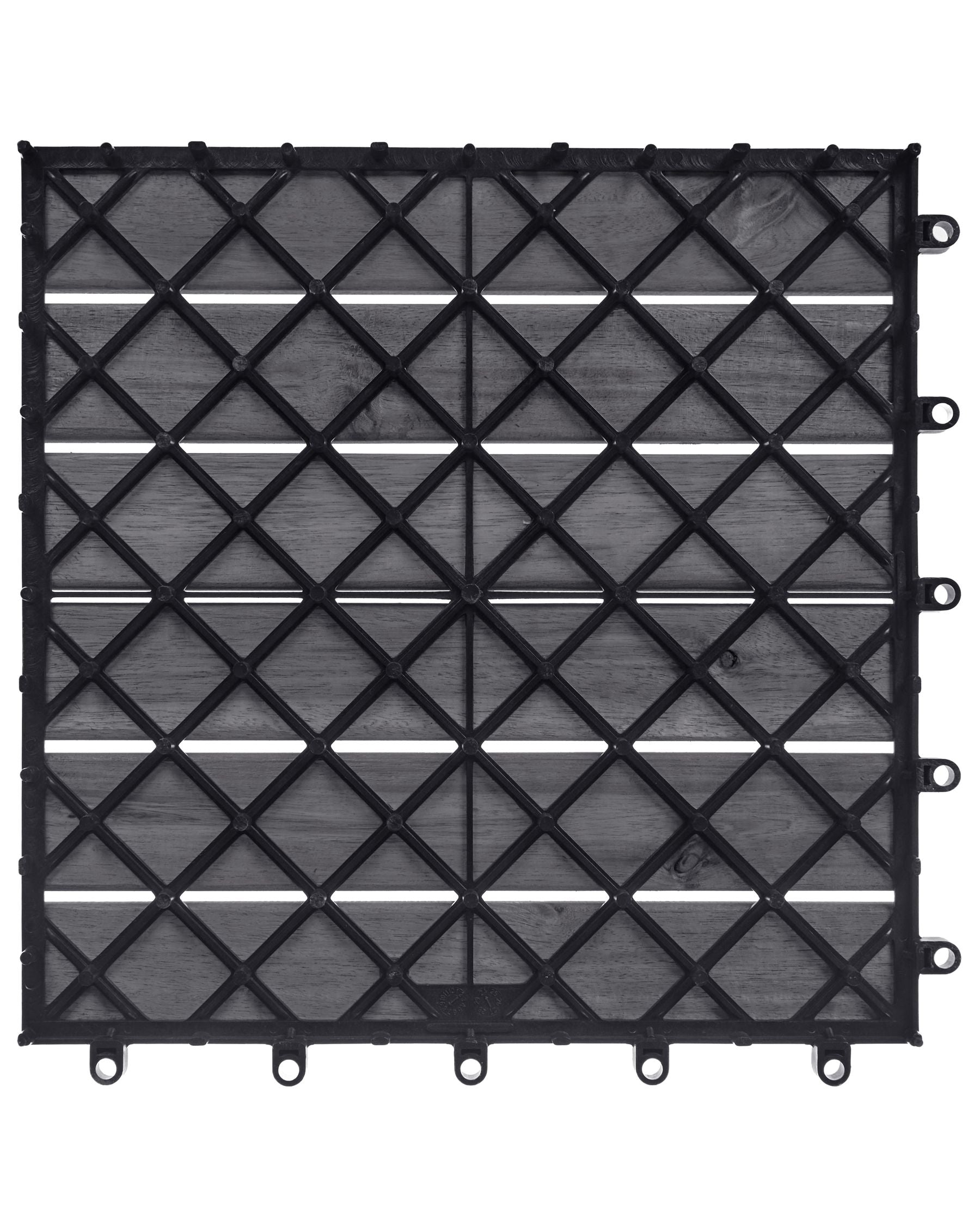 Wooden Click-In Patio Tiles – Certified Acacia Wood
