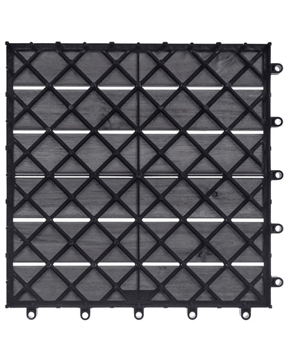 Wooden Click-In Patio Tiles – Certified Acacia Wood