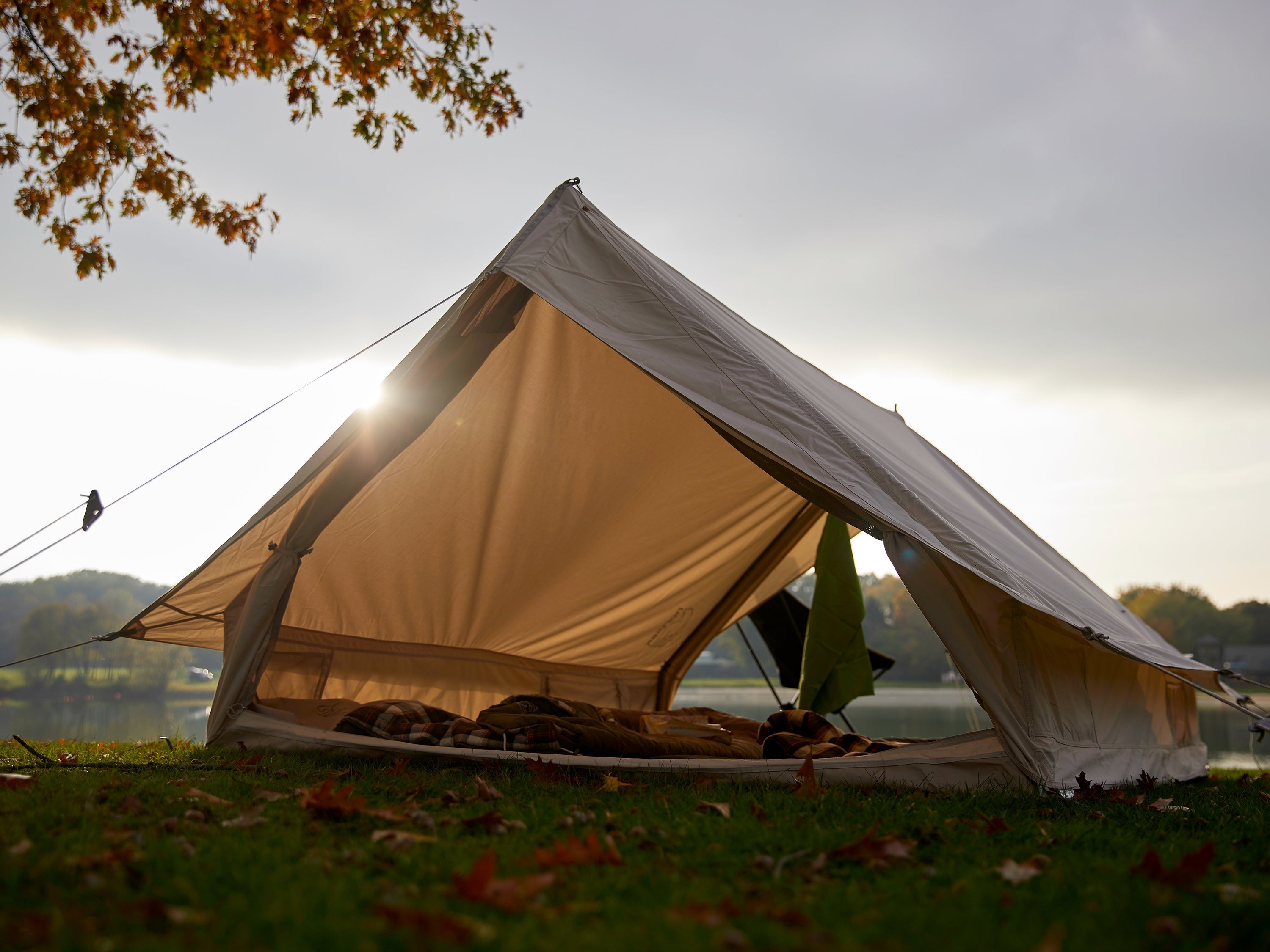 Vimur 5.6 Glamping Tent - 5.6 m² | 4 person | Sandshell